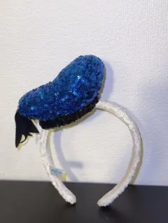 Disney ディズニー　ドナルド　スパンコール　カチューシャ