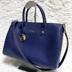 2026年最新】furla ショルダーバッグ ネイビーの人気アイテム - メルカリ