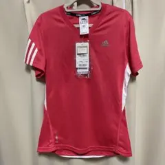 adidas ランニングTシャツ　レディース　ピンク