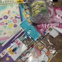 小学生セット　ディズニー　スヌーピー