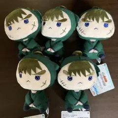 ち*む様 忍たま乱太郎 もちぴこぬいぐるみ 中在家長次5点