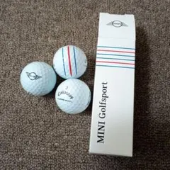 Callaway MINI Golfsport ゴルフボール 3個セット