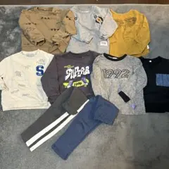 冬物　110サイズ　男の子　まとめ売り　トレーナー　ストレッチパンツ　男の子