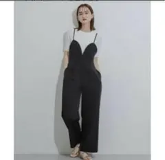 SENSE OF PLACE ハートカッティングキャミオールインワン Sのサムネイル