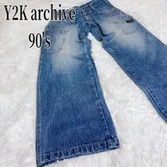 희귀 90s Y2K 데님 청바지 B계 HIPHOP archive 헤세이