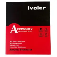 ivoler スマートウォッチ 保護フィルム ガラス 9H 気泡なし 新品未使用