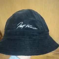 HUF バケットハット　コーデュロイ　黒