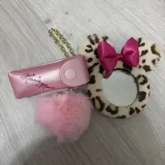 ディズニーリゾート　Minnie Mouse ヒョウ柄　リップケース