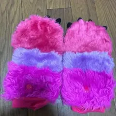 不思議の国のアリス　チェシャ猫　手袋　ミトン　ファー　しっぽ　ハロウィン