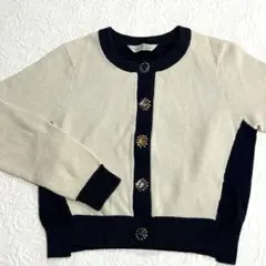TORRAZZO DONNA 長袖 ビジューボタン カーディガンのサムネイル