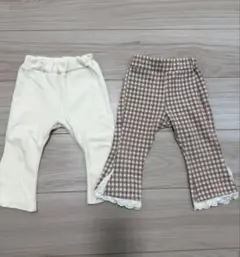 aosta フレアパンツ 2点セット M