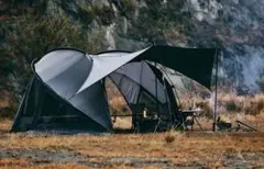 GAHGA ウイングタープ Mac Outdoor タープ ティファニーブルー - メルカリ