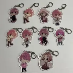 すとぷり　さとみくん　アクリルキーホルダー　10点セット