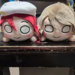 ラブライブサンシャイン 寝そべりぬいぐるみ 渡辺曜＆桜内梨子