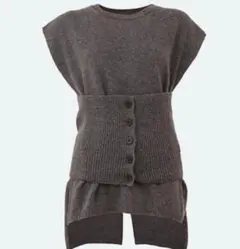 PHEENY フィーニー/ Bustier ensemble/grayのサムネイル