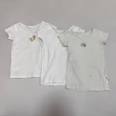 ユニクロ　コットンフライスインナー　3枚セット　90㎝