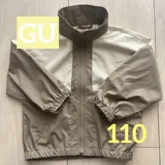 バイカラーフーディブルゾン　GU 110cm 最終価格のサムネイル
