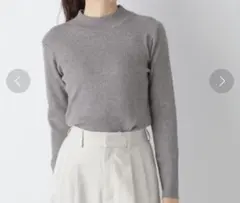 GLOBAL WORK メルティリブハイネックプルオーバー