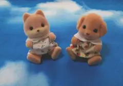 シルバニアパーク限定☆イヌの赤ちゃんセット☆レア