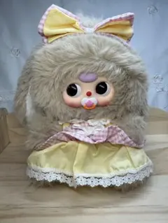 babythree マキアートミニラビットバッグ ベージュ①