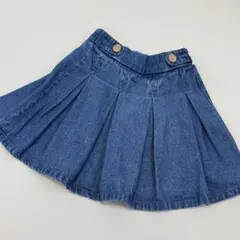 90 teteatete プリーツデニムスカート