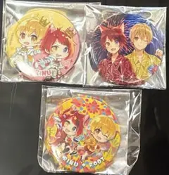 るぅりーぬ すとぷりペア缶バッジ