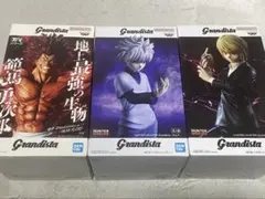 HUNTER キルア＆クラピカ 刃牙　範馬勇次郎Grandistaフィギュア