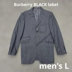 BURBERRY BLACK LABEL テーラードジャケット 黒 ブラック