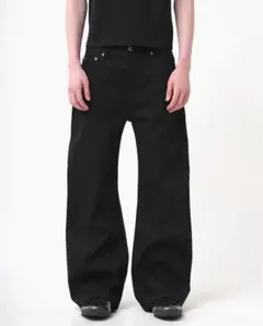 Menes Bootcut Jeans ブラック 値段交渉可能 - メルカリ