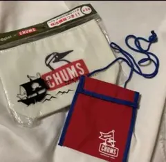 チャムス 保冷バッグ 白 サコッシュ ポシェット CHUMS