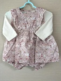 【匿名発送】petit　main ムーミン　ロンパース　70cm 　プティマイン