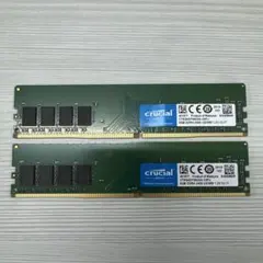 Crucial Basics 8GB DDR4-2400 2枚セット Crucial 32GB Kit (8GBx4) DDR4 2400 MT/s (PC4-19200) DR x8 DIMM 288