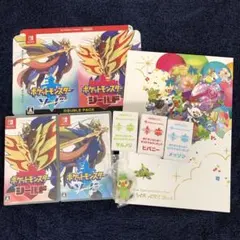 switch ポケットモンスター ソード・シールドダブルパック⚠️箱無し説明文必読 switch ポケットモンスター ソード・シールドダブルパック⚠️箱