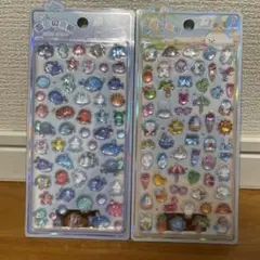 ラスト1点　ぷくぷくシール 3D立体　うるちゅるシール　手帳シール　2枚セット