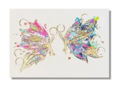 絵画 油絵 原画 一点物 北欧 樹 ピンク アート インテリア プレゼント