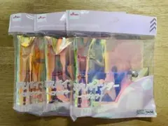 【新品・未使用】DAISO 3穴バインダー B8 オーロラカラー 3個セット