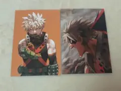 僕のヒーローアカデミア 爆豪勝己 ポストカード 原画展