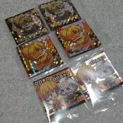 我妻善逸　極　シークレット　シール　鬼滅の刃