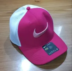 NIKE ナイキ メッシュキャップ ピンク ホワイト レディース 帽子