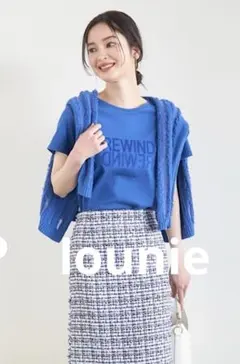 lounie ヘアリーロゴTシャツのサムネイル