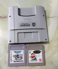 Super Game Boy 本体とソフト2本セット