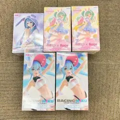 初音ミク　プライズ系フィギュア　5点まとめ売り