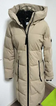 カルバンクライン 中綿 ロング コート 防寒