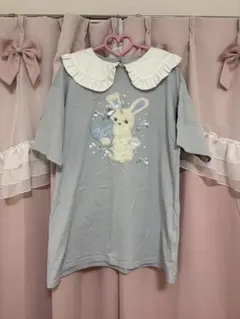 ♡Honey Cinnamon♡リボンまみれハニーちゃん襟付きTシャツのサムネイル