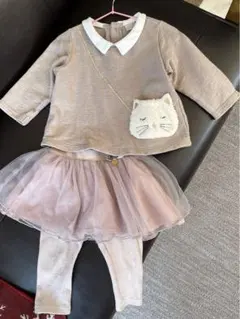 petit main 80cm ポシェットトレーナー スカート