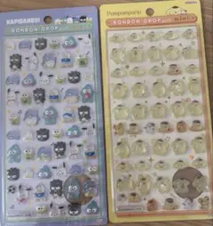 正規品　サンリオボンボンドロップシールミニ