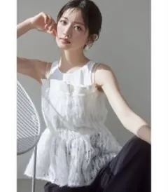 SNIDEL カットタンクレイヤードチュニック
