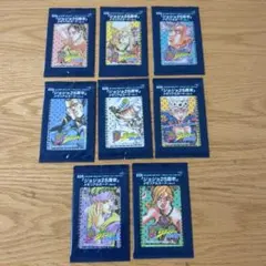 d*7様 ジョジョの奇妙な冒険 25周年 メモリアルカード 8枚セット