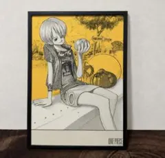 額縁付き 원피스 神保町 aqua vitae ポスター 神保町