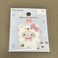 ハローキティ パイルワッペン